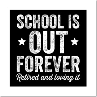 school is out forever Posters and Art